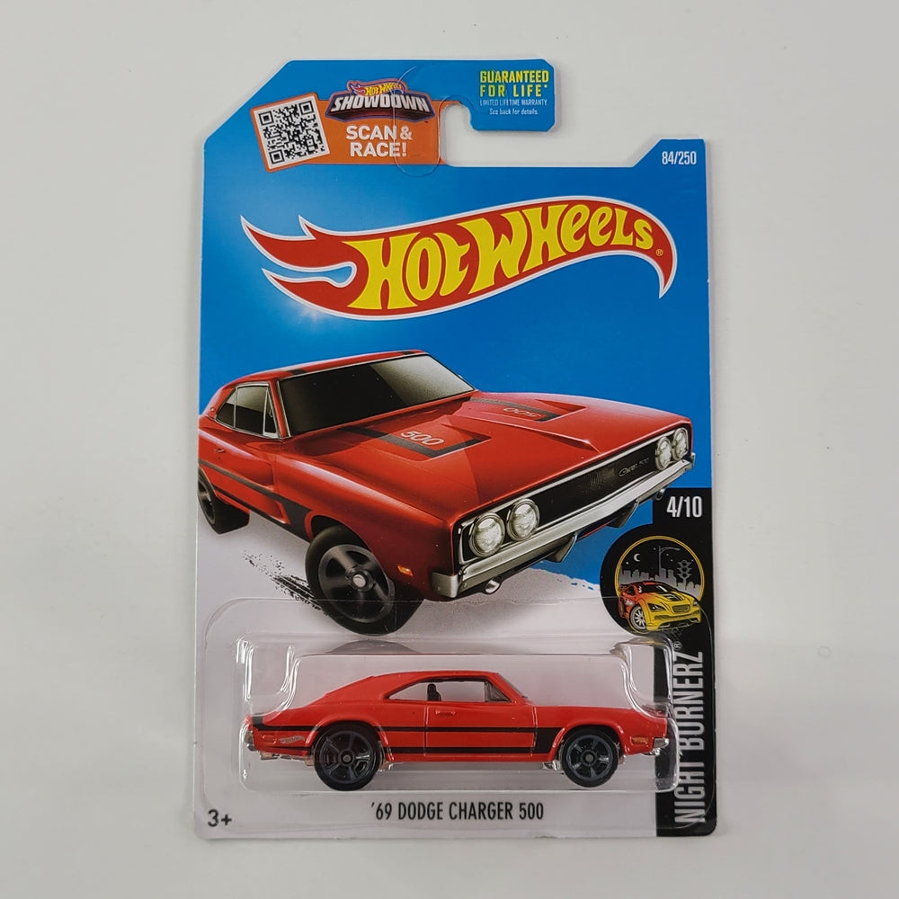 Hot Wheels - '69 Dodge Charger 500 (Red)