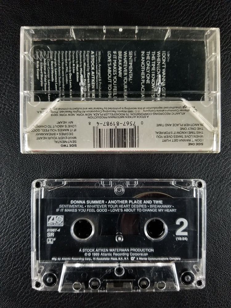 Donna Summer - Another Place and Time (1989, Cassette)