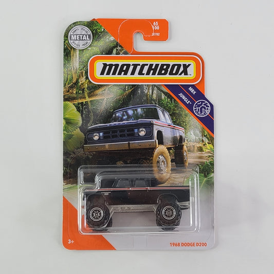 Matchbox - 1968 Dodge D200 (Black)