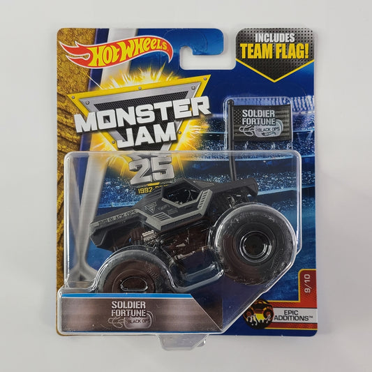 Hot Wheels - Soldier Fortune Black Ops (Black) [Monster Jam]