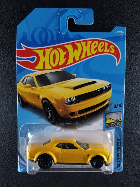 Hot Wheels - '18 Dodge Challenger SRT Demon (Yellow)