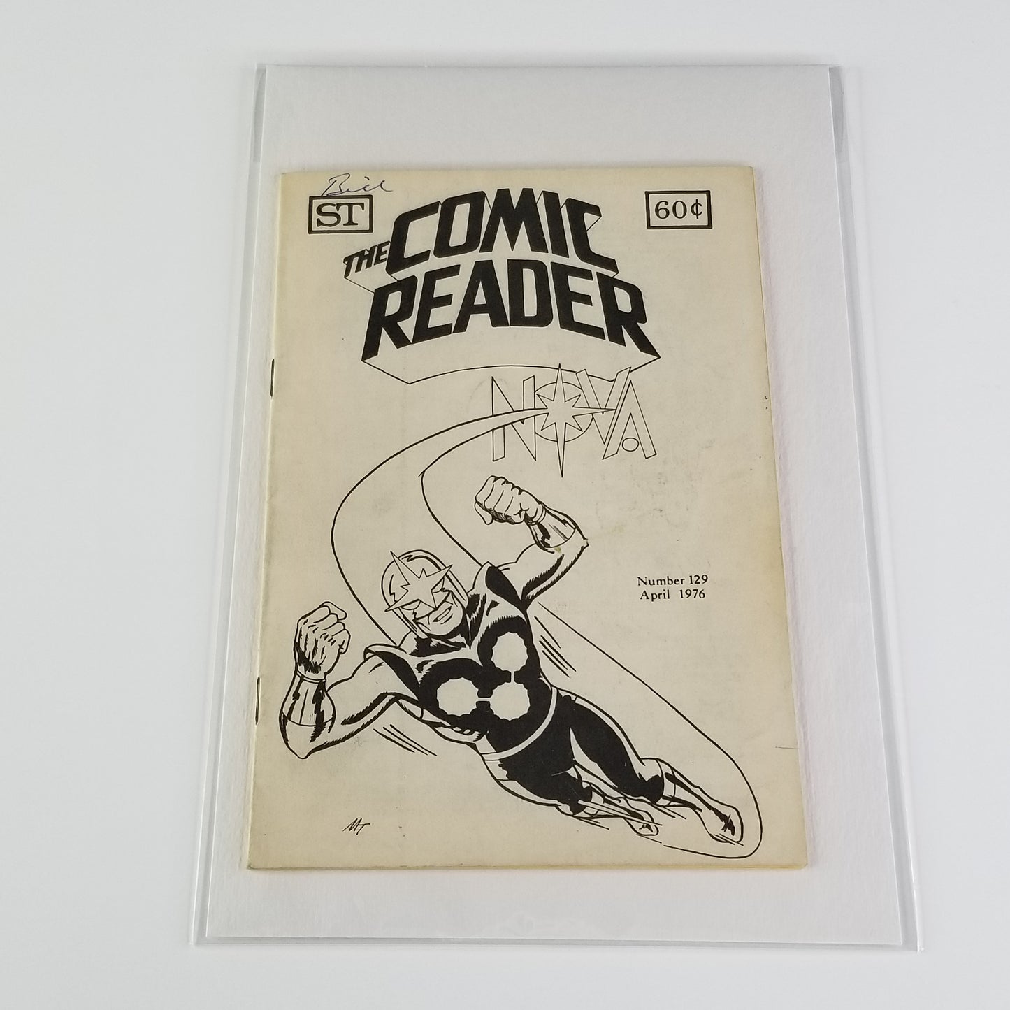 The Comic Reader (Street Enterprises, 1961) #129 1st app of Nova & The Eternals