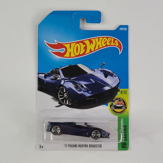 Hot Wheels - '17 Pagani Huayra Roadster (Metalflake Dark Blue)