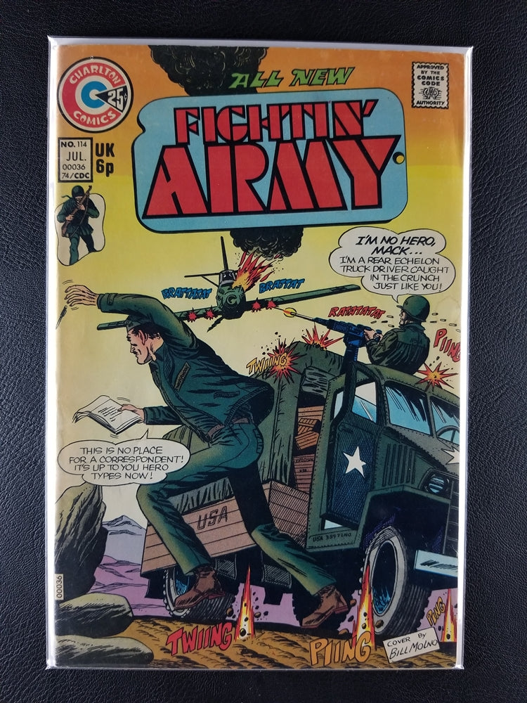 Fightin' Army #114 (Charlton Comics Group, July 1974)