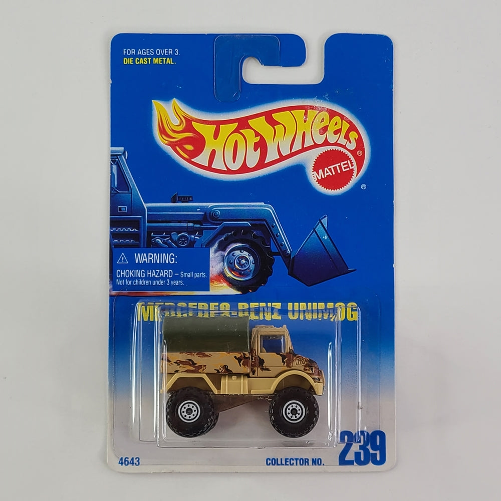 Hot Wheels - Mercedes-Benz Unimog (Tan)