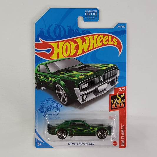 Hot Wheels - '68 Mercury Cougar (Metalflake Green)