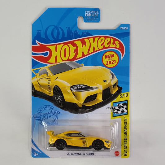 Hot Wheels - '20 Toyota GR Supra (Nitro Yellow)