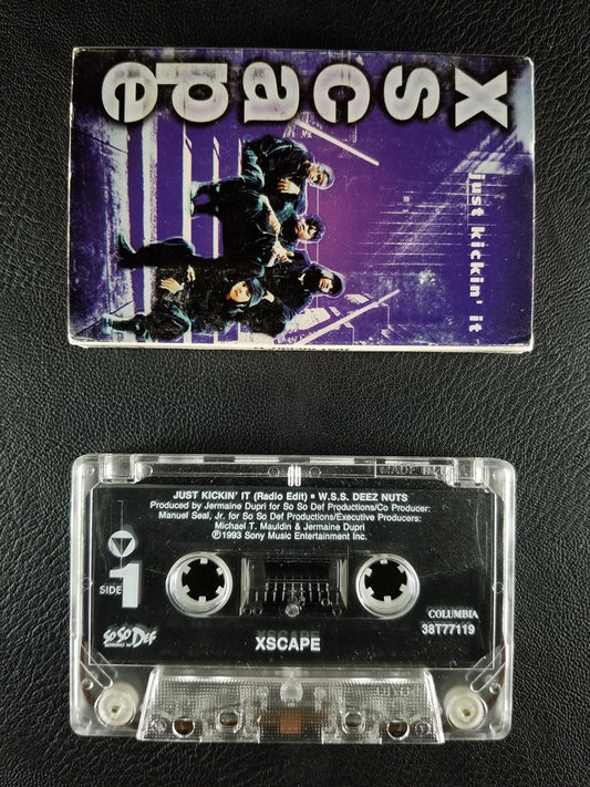 Xscape - Just Kickin' It (1993, Cassette Single)