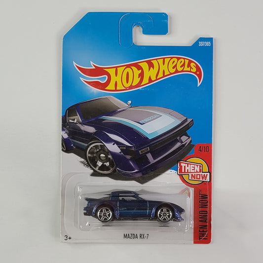 Hot Wheels - Mazda RX-7 (Metalflake Dark Blue)