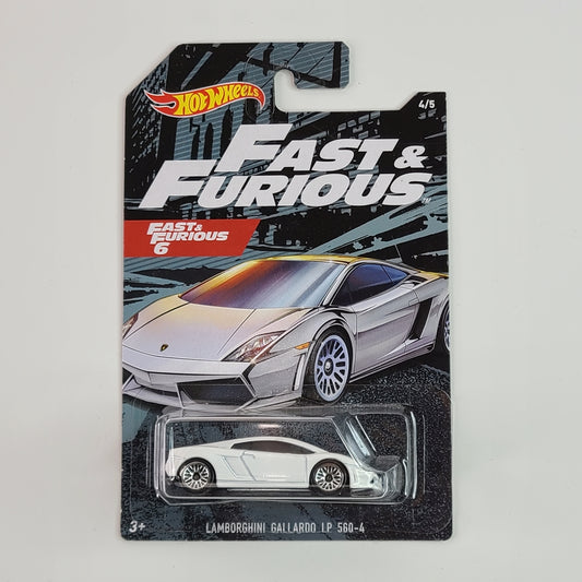 Hot Wheels - Lamborghini Gallardo LP 560-4 (White) [Fast & Furious Series (2020) - 4/5]