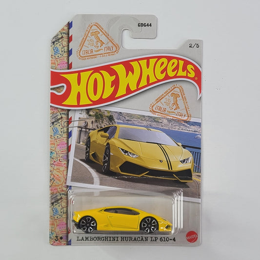 Hot Wheels - Lamborghini Huracan LP 610-4 (Giallo Inti)