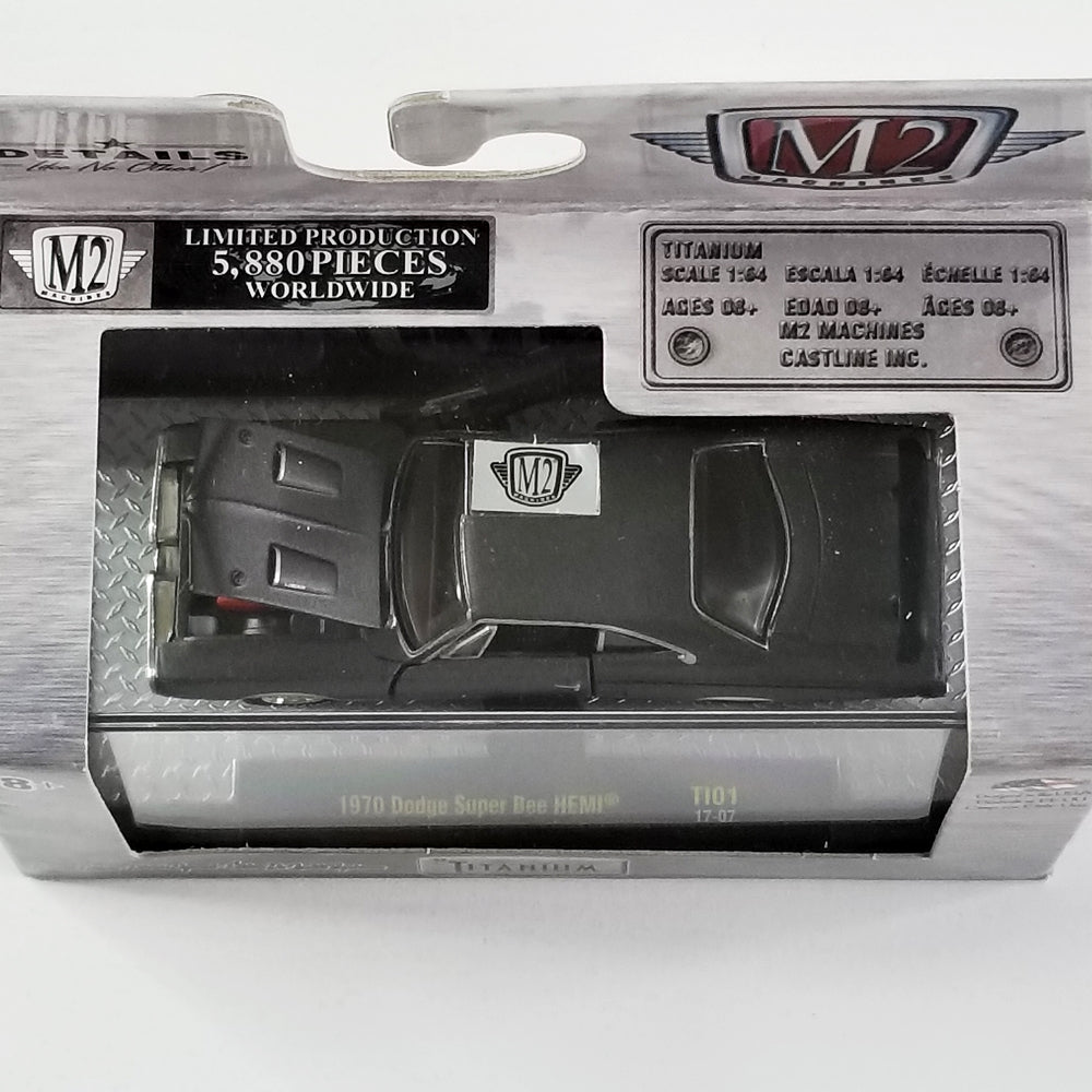 M2 - 1970 Dodge Super Bee HEMI (Gray) [Limited Production 5,880 Pieces Worldwide]