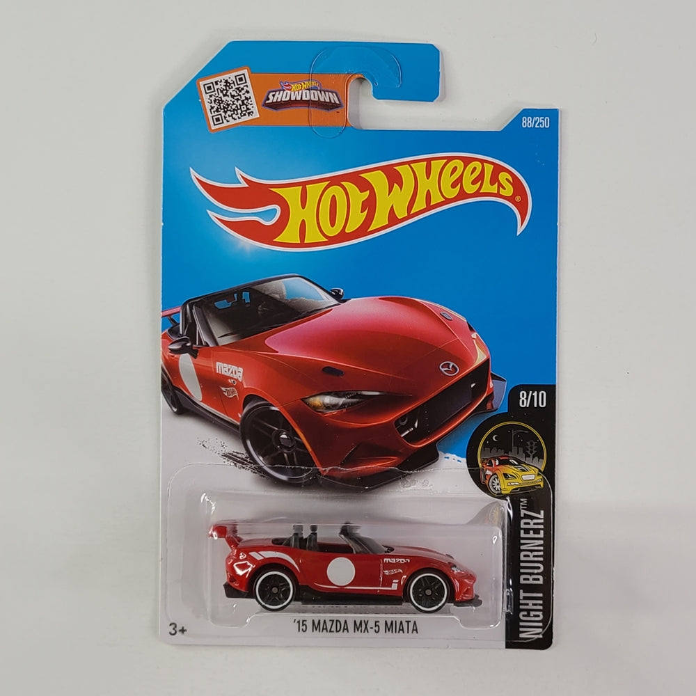 Hot Wheels - '15 Mazda MX-5 Miata (Red)