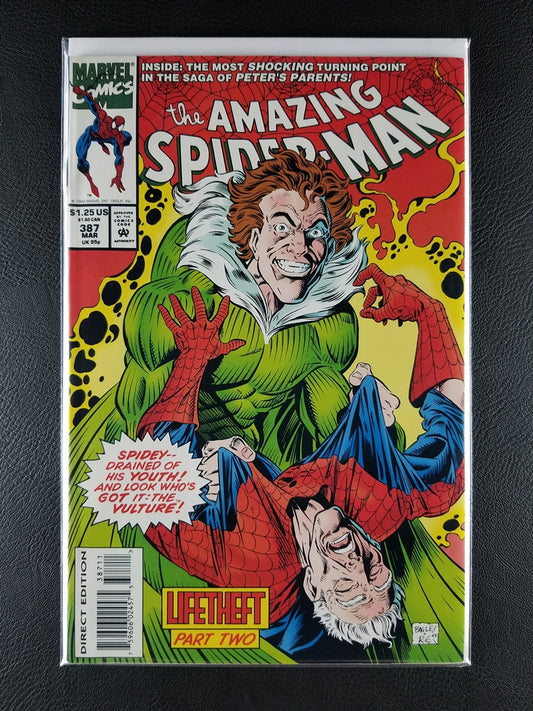 The Amazing Spider-Man [1st Series] #387 (Marvel, March 1994)