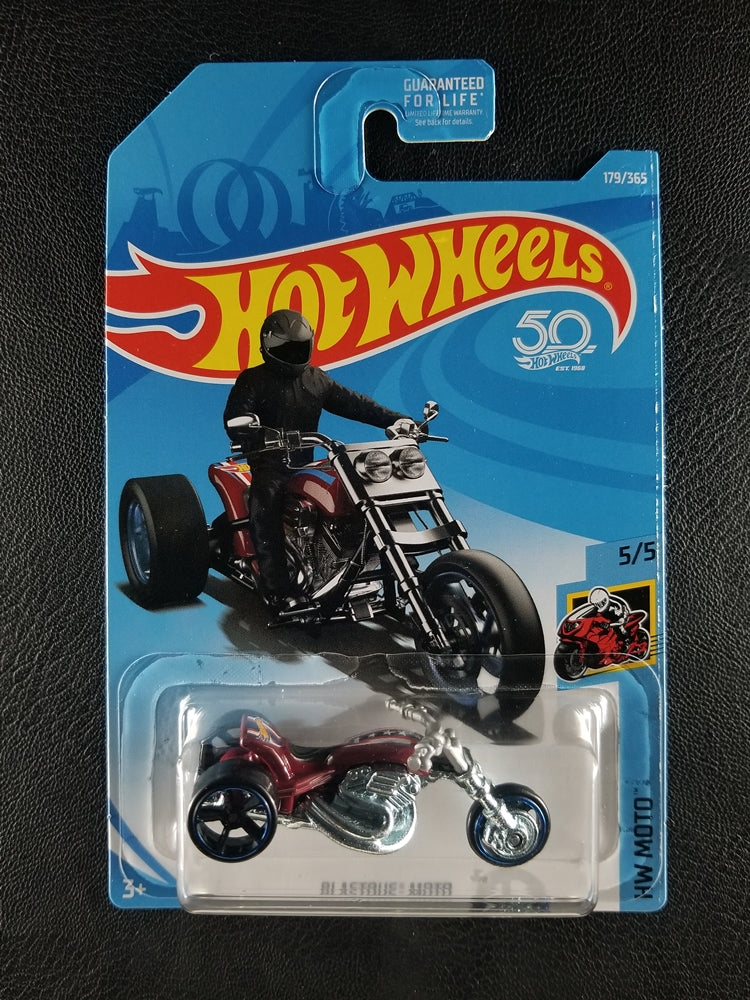 Hot Wheels - Blastrous Moto (Dark Red)