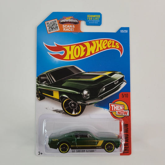 Hot Wheels - '68 Shelby GT500 (Dark Green/Yellow)