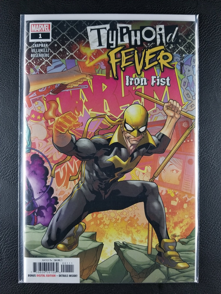 Typhoid Fever: Iron Fist #1A (Marvel, February 2019)