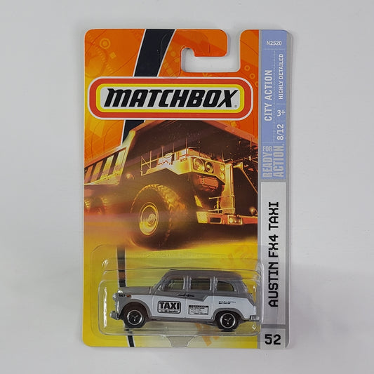 Matchbox - Austin FX4 Taxi (Dark Gray)