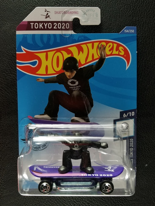 Hot Wheels - Skate Grom (Purple) [6/10 - 2020 HW Olympic Games Tokyo]