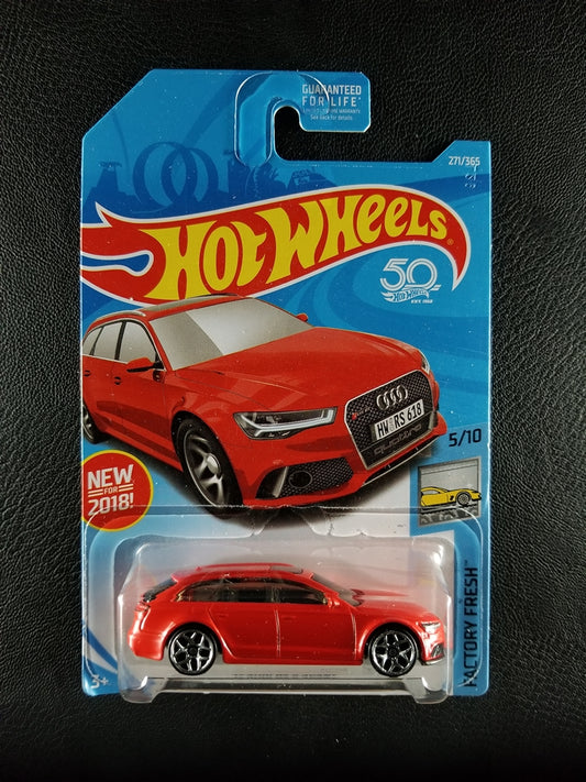 Hot Wheels - '17 Audi RS 6 Avant (Red)