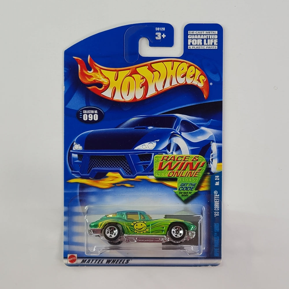 Hot Wheels - '63 Corvette (Metalflake Green)