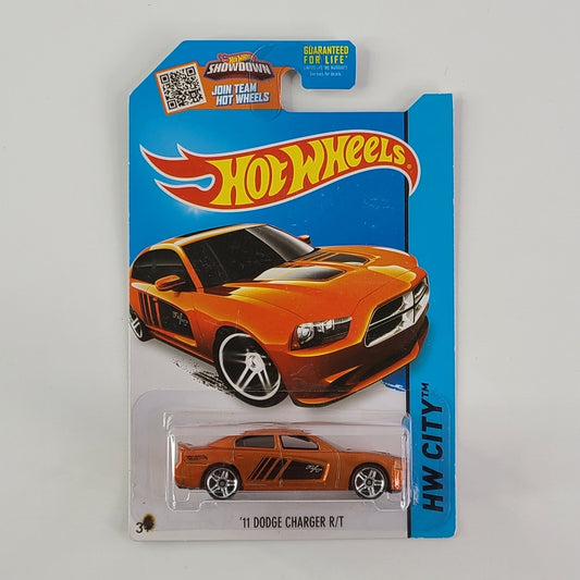 Hot Wheels - '11 Dodge Charger R/T (Dark Orange) [Kroger Exclusive]