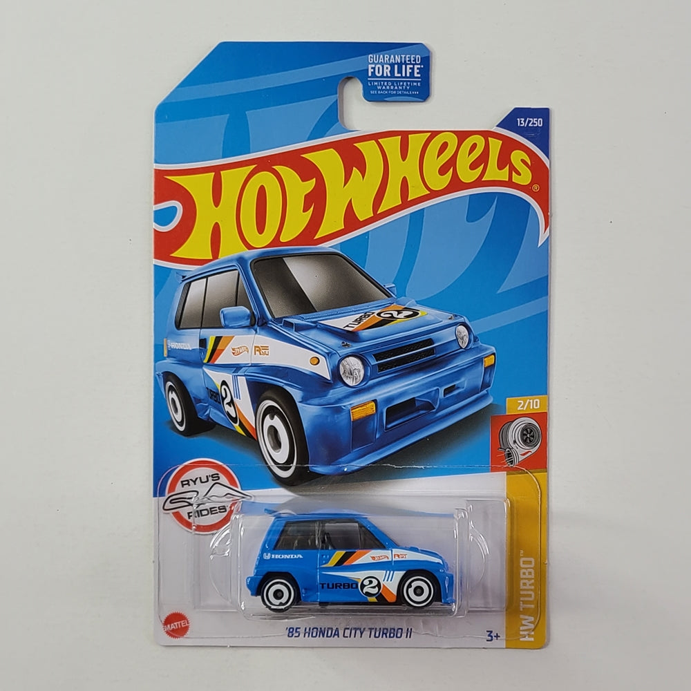 Hot Wheels - '85 Honda City Turbo II (Medium Blue)