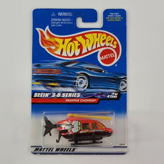 Hot Wheels - Propper Chopper (Red)