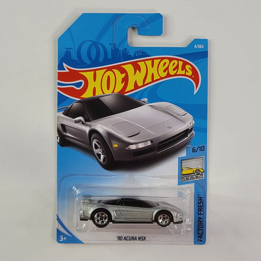 Hot Wheels - '90 Acura NSX (Metalflake Grey) [Card Variant]