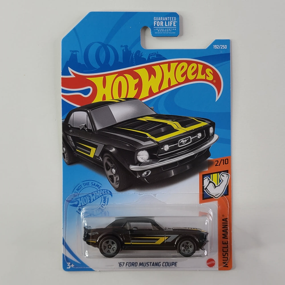 Hot Wheels - '67 Ford Mustang Coupe (Black)