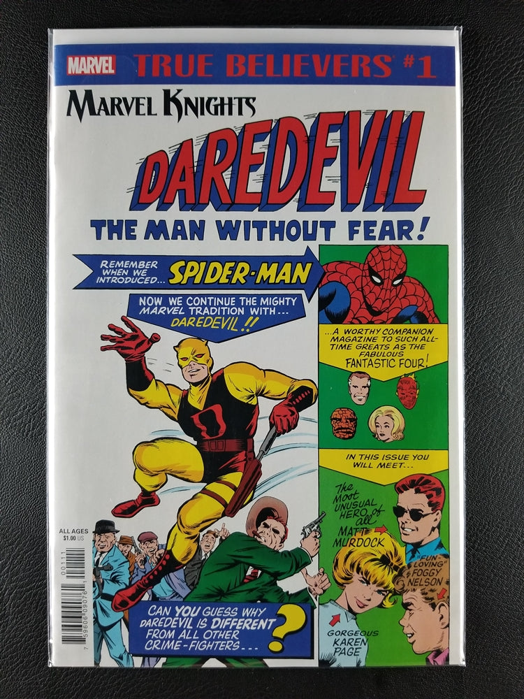 True Believers: Daredevil [By Lee and Everett] #1 (Marvel, November 2018)