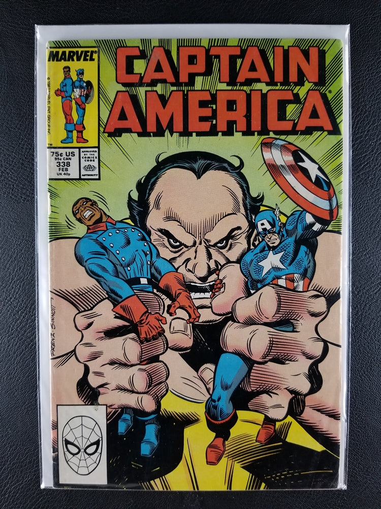 Captain America [1st Series] #338 (Marvel, February 1988)