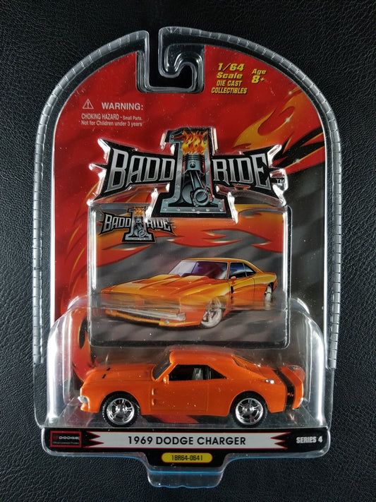 1 Badd Ride - 1969 Dodge Charger (Orange) [Series 4]