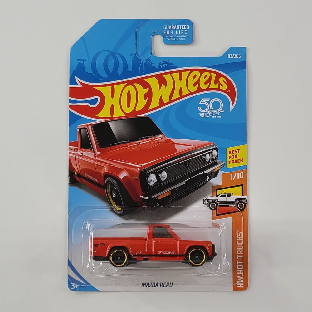 Hot Wheels - Mazda REPU (Red) [HW Hot Trucks Mini Collection (2018) - 1/10]