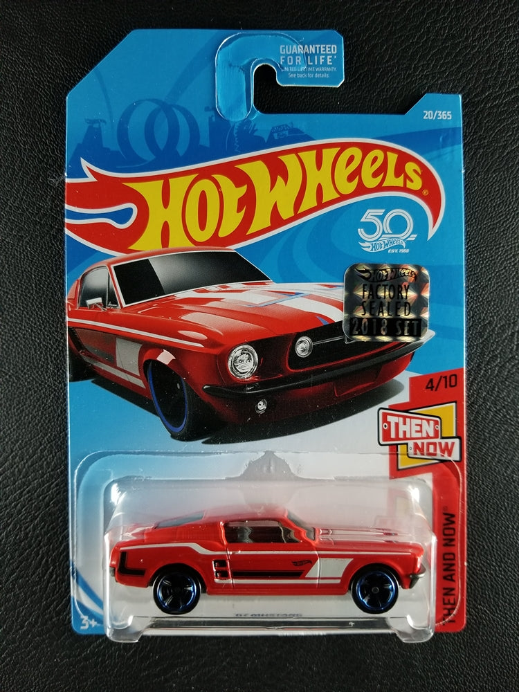 Hot Wheels - '67 Mustang (Red) [Factory Sealed 2018 Set]