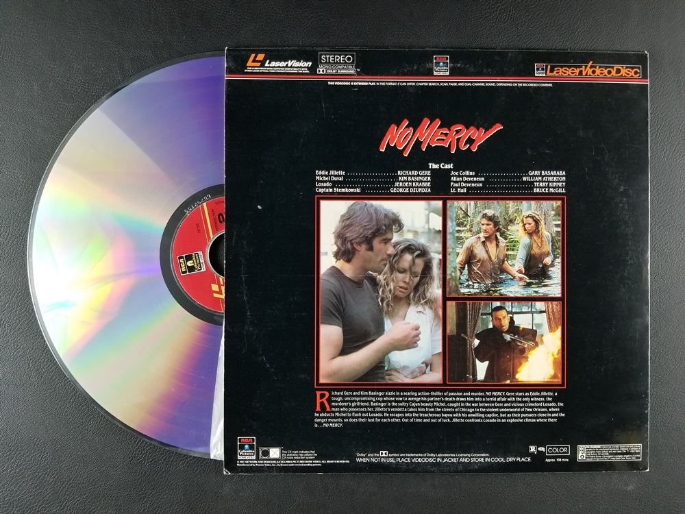 No Mercy (1987, Laserdisc)