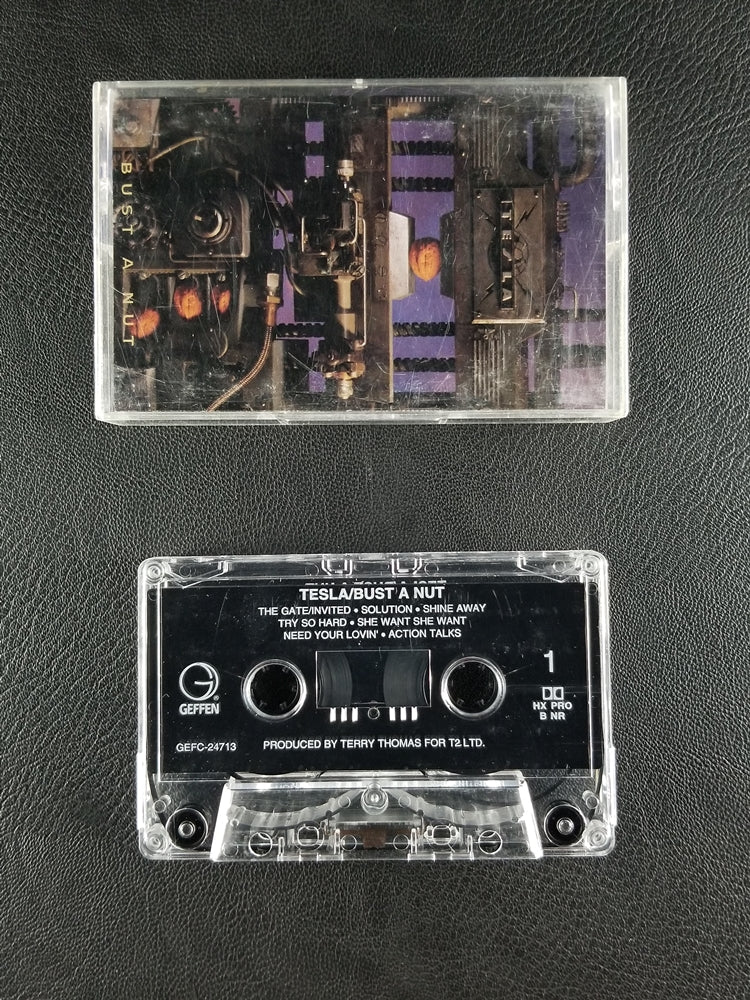 Tesla - Bust a Nut (1993, Cassette)