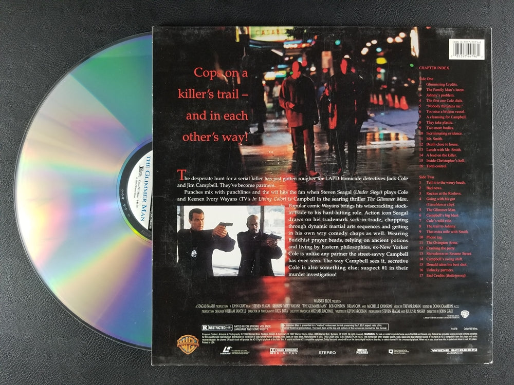 The Glimmer Man [Widescreen] (1997, Laserdisc)