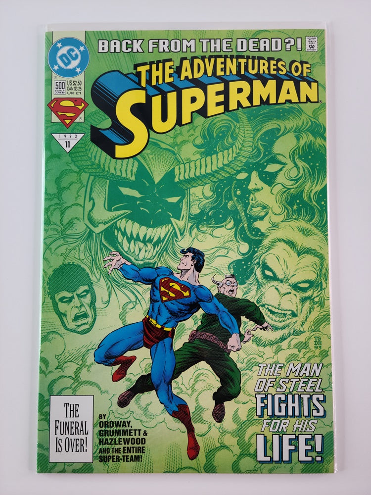 The Adventures of Superman [1987] #500 (DC, June 1993)