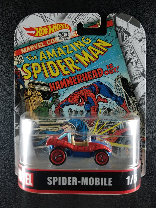 Hot Wheels - Spider-Mobile (Red) [1/5 - Marvel]