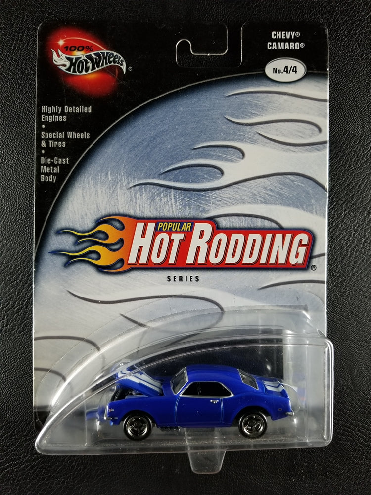 100% Hot Wheels - Chevy Camaro (Blue) [4/4 - Popular Hot Rodding]