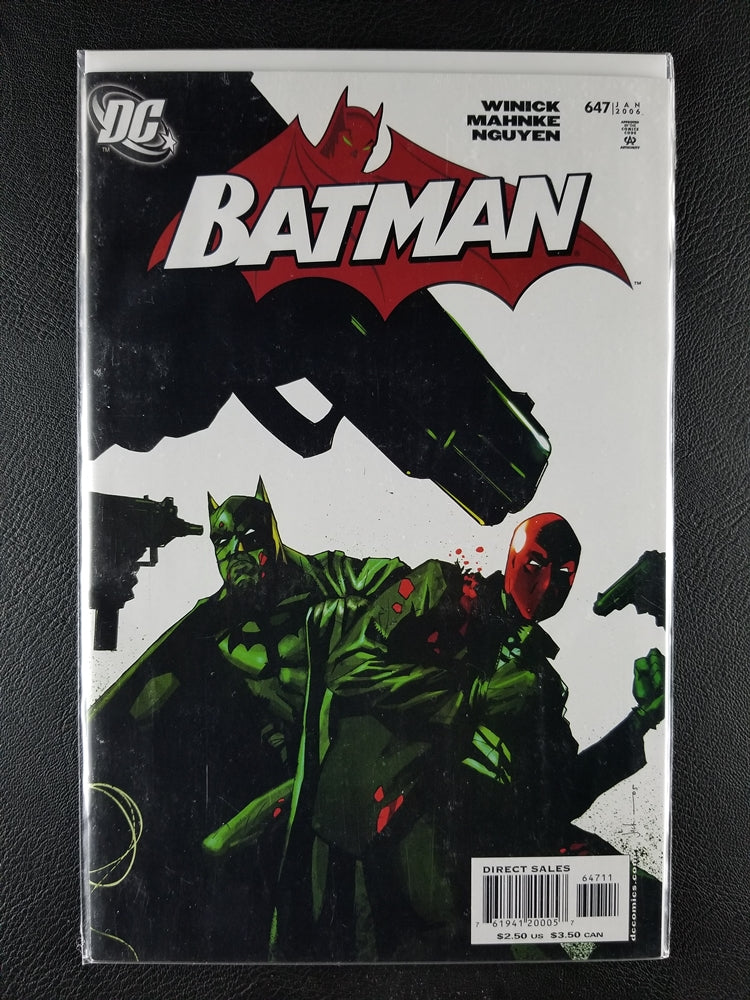 Batman #647 (DC, January 2006)
