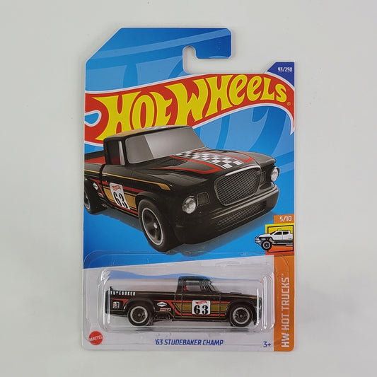 Hot Wheels - '63 Studebaker Champ (Glossy Black)