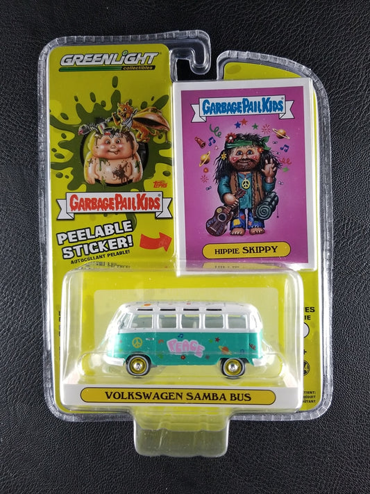 Greenlight - Volkswagen Samba Bus (Aqua) [Limited Edition (Garbage Pail Kids) (Hippie Skippy)]