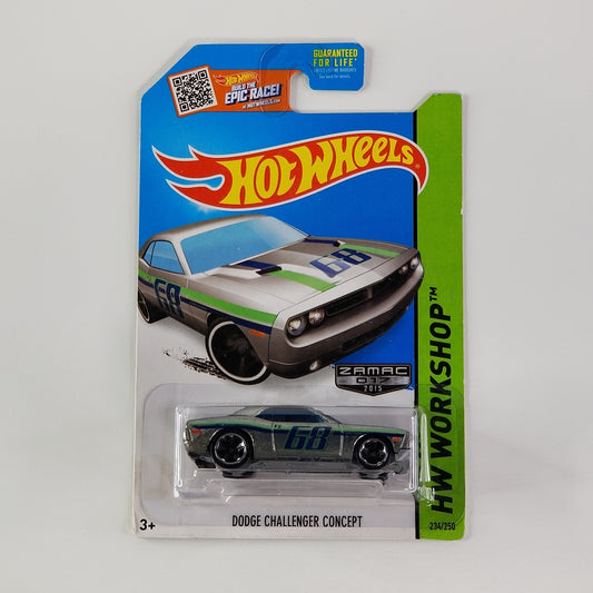 Hot Wheels - Dodge Challenger Concept (ZAMAC) [Walmart Exclusive Zamac Edition]