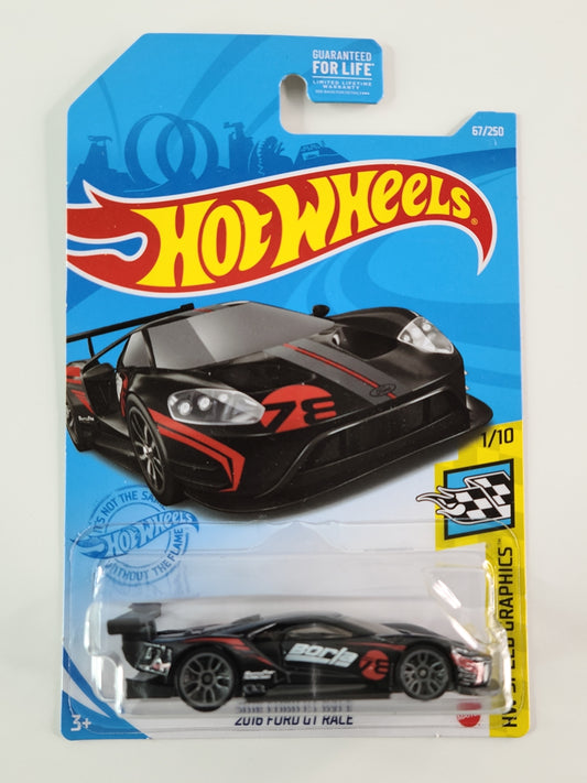 Hot Wheels - 2016 Ford GT Race (Black)