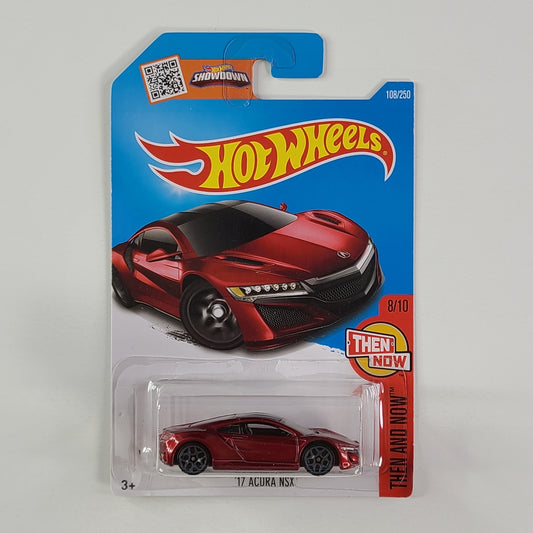 Hot Wheels - '17 Acura NSX (Dark Red)