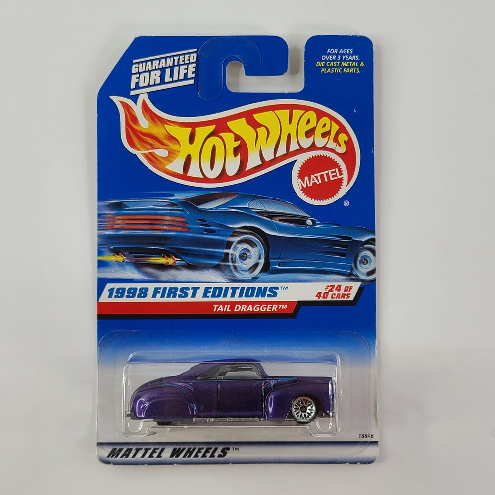 Hot Wheels - Tail Dragger (Metalflake Purple)