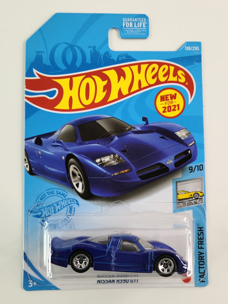 Hot Wheels - Nissan R390 GT1 (Metalflake Blue)