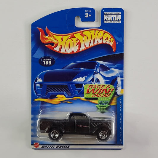 Hot Wheels - Dodge Power Wagon (Metallic Black)